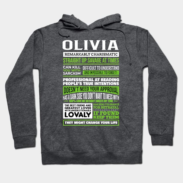 Olivia Hoodie by Ban Guns Not Books- Typography fullcolor